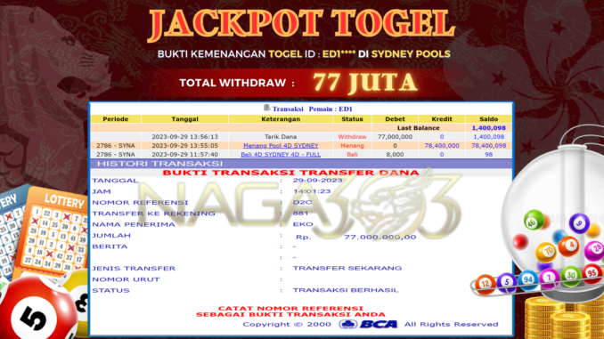 bukti jp naga303 #620 bukti jp naga303 #620